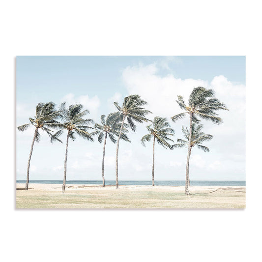 Hawaiian Palm Trees Wall Art