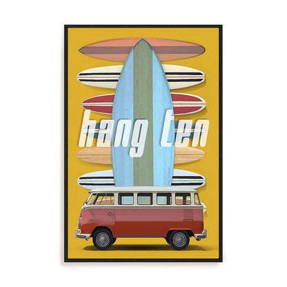 Hang Ten Wall Art