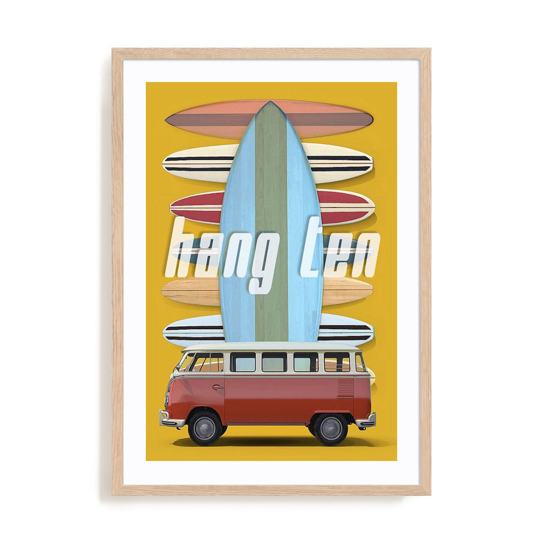 Hang Ten Wall Art