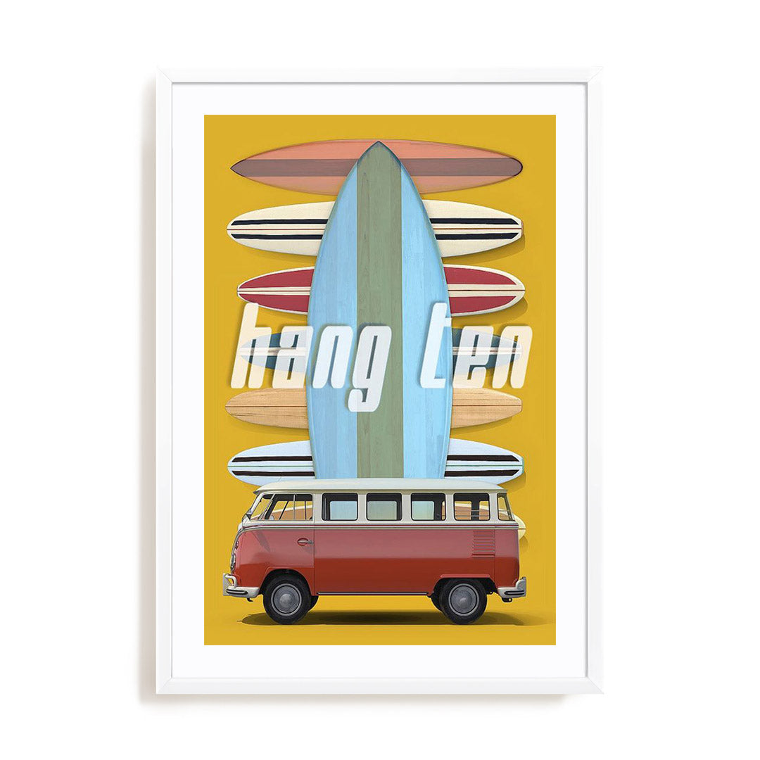 Hang Ten Wall Art