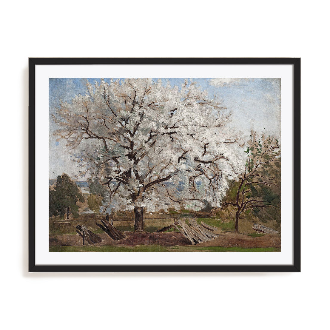 Apple Tree in Blossom, 1877