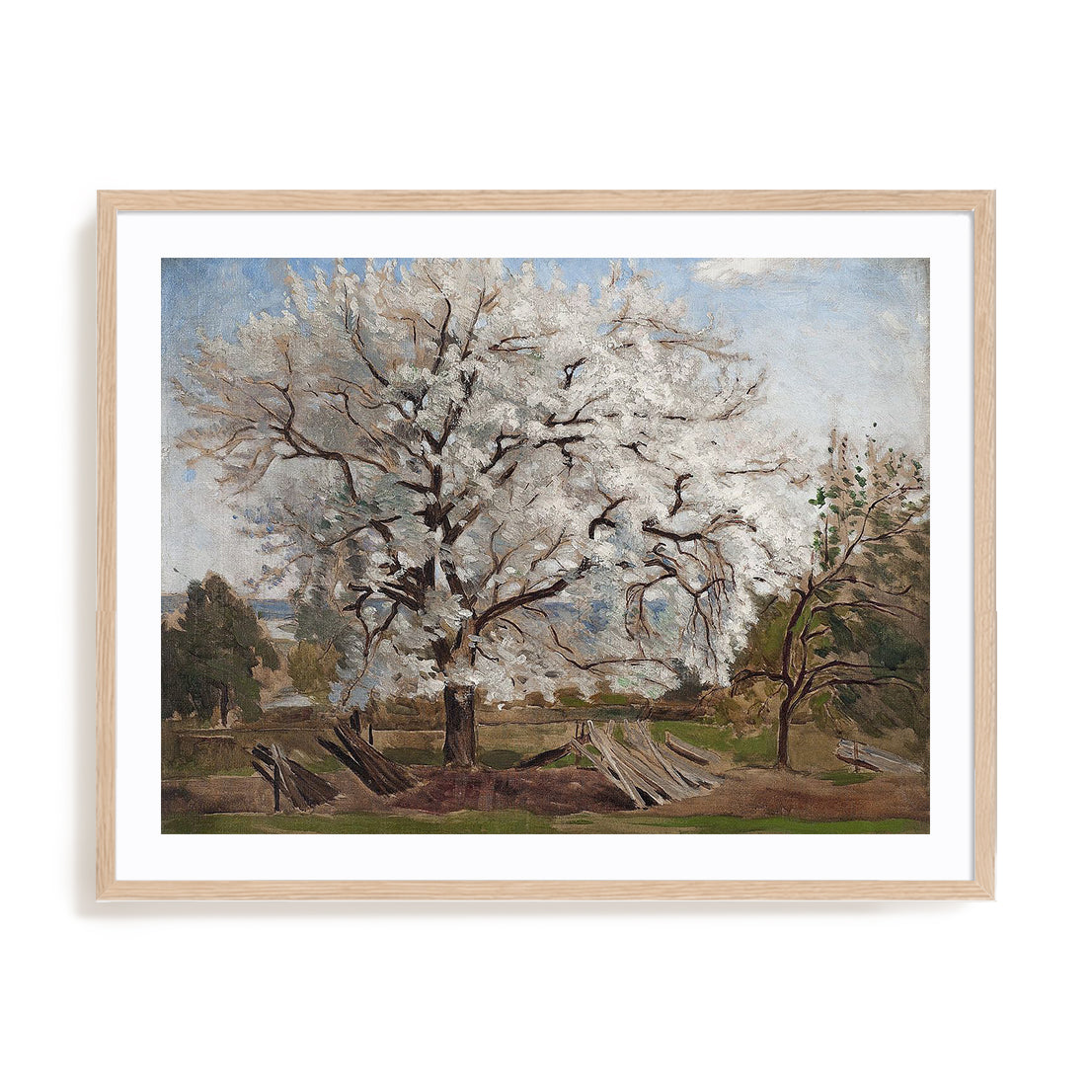 Apple Tree in Blossom, 1877