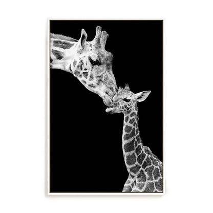 First Love - Giraffe Wall Art