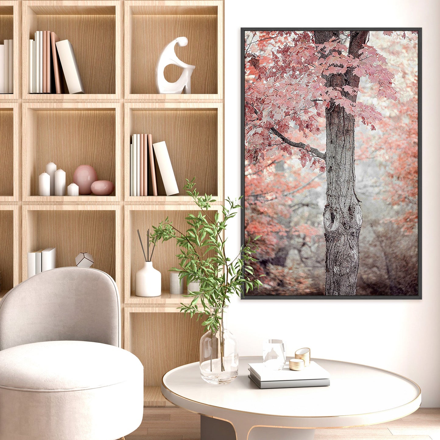 Pink and Coral Maple Tree