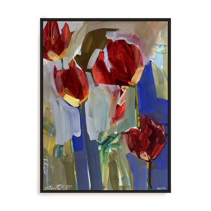 Painterly Tulips I Wall Art