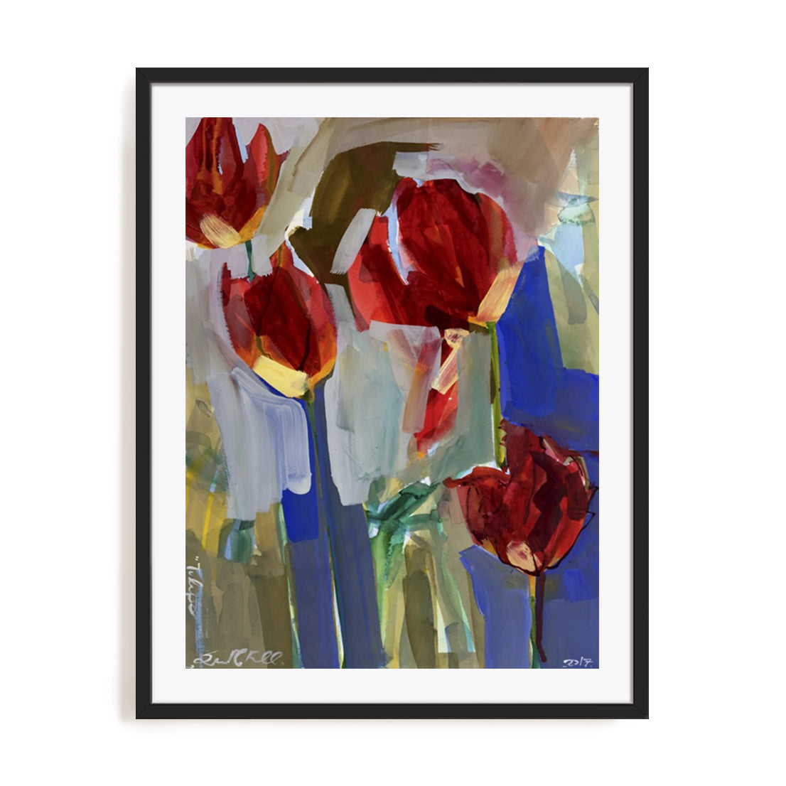 Painterly Tulips I Wall Art