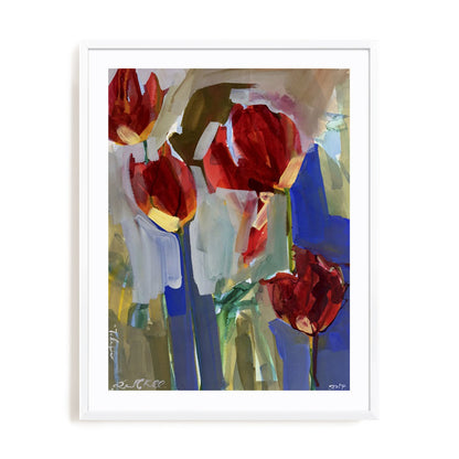 Painterly Tulips I Wall Art