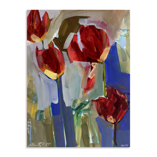 Painterly Tulips I Wall Art