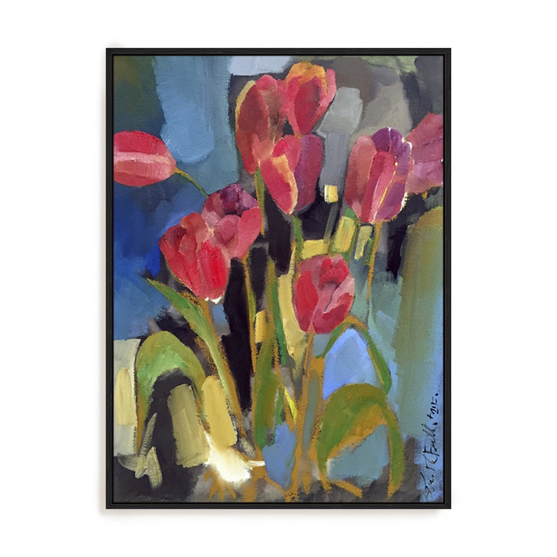 Painterly Tulips II Wall Art