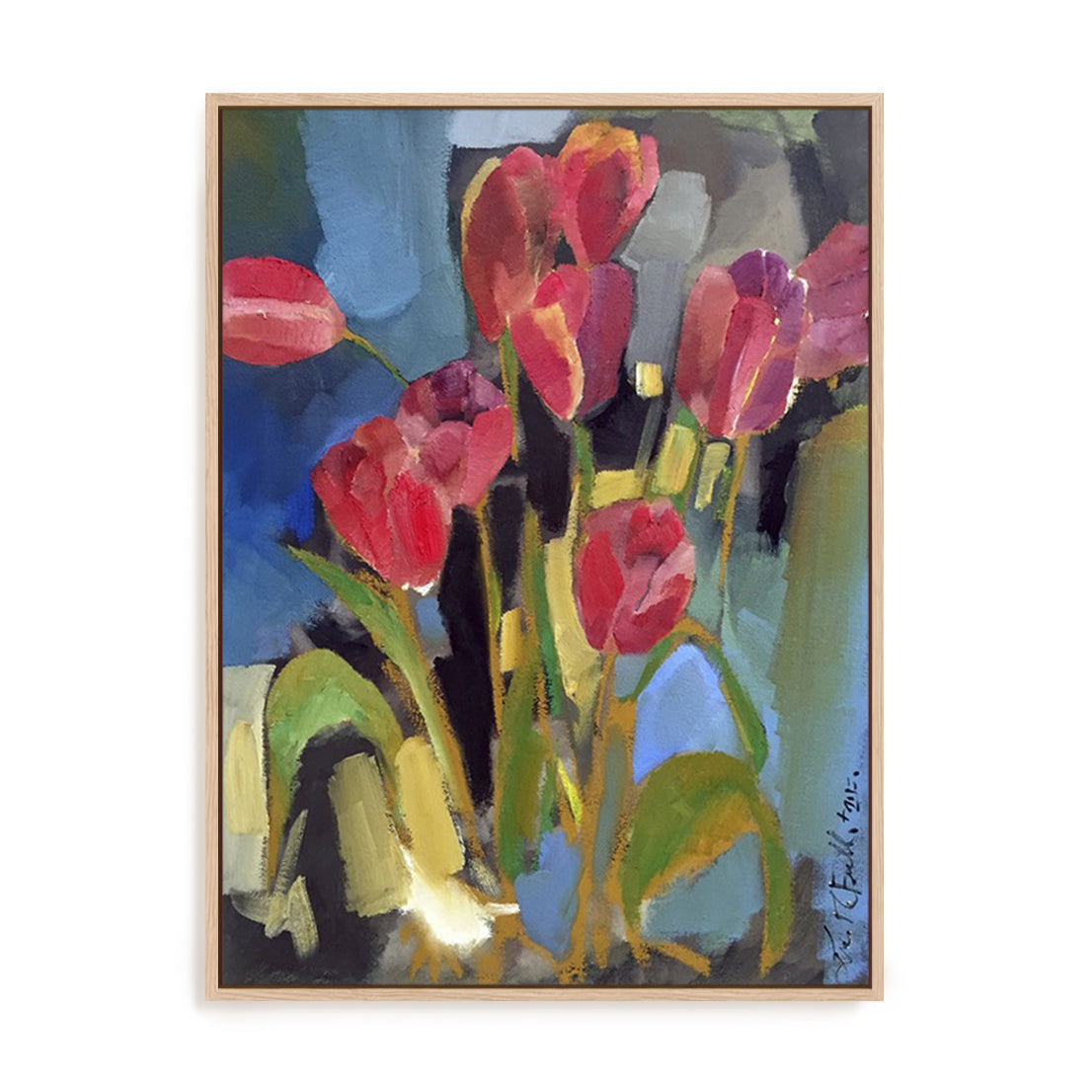 Painterly Tulips II Wall Art