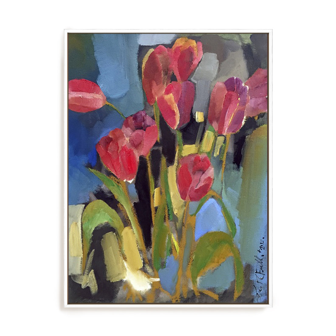 Painterly Tulips II Wall Art