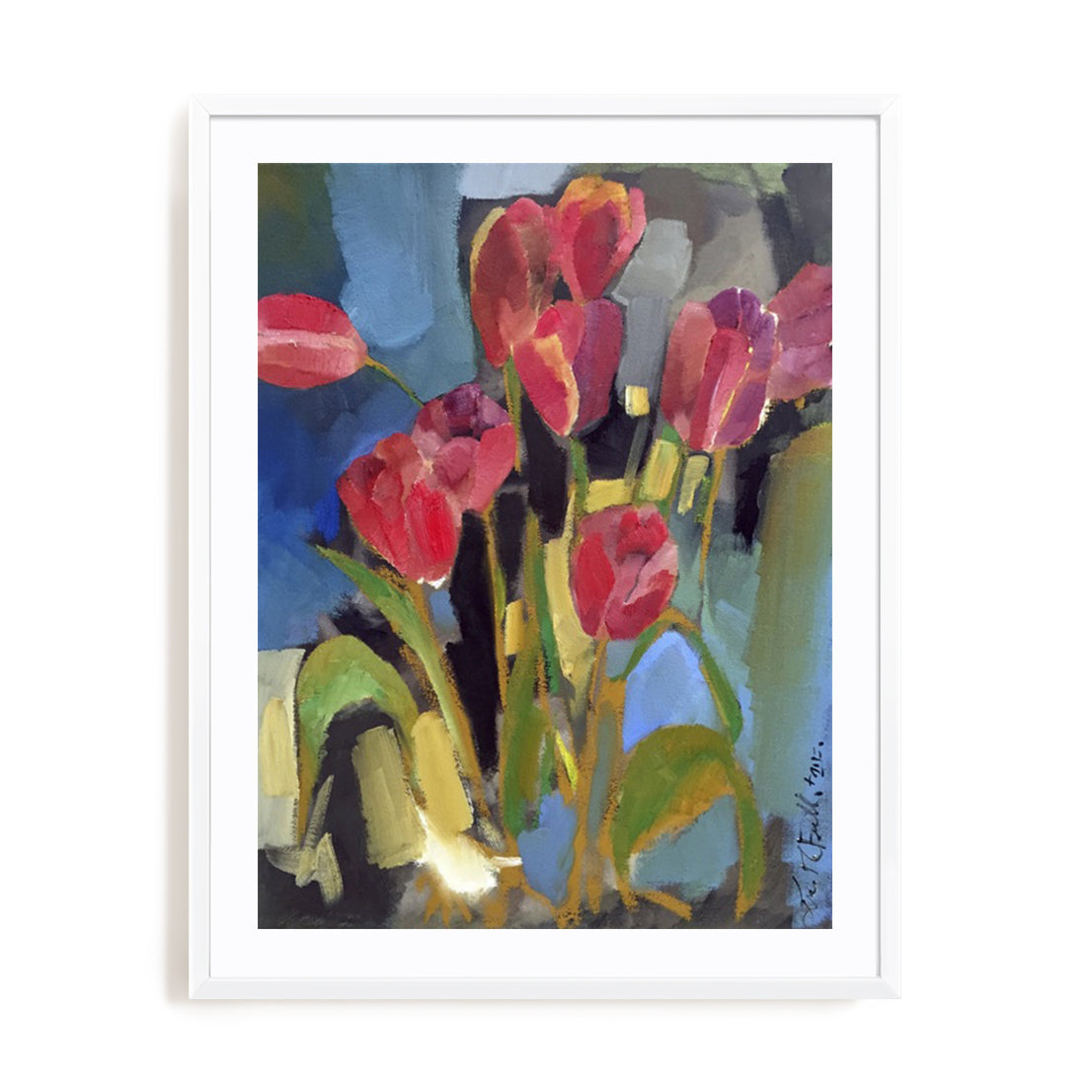 Painterly Tulips II Wall Art