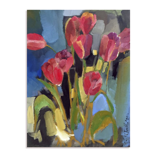 Painterly Tulips II Wall Art