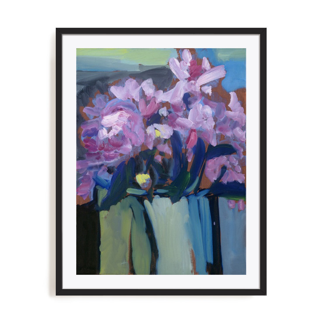 Violet Spring Flowers III Wall Art