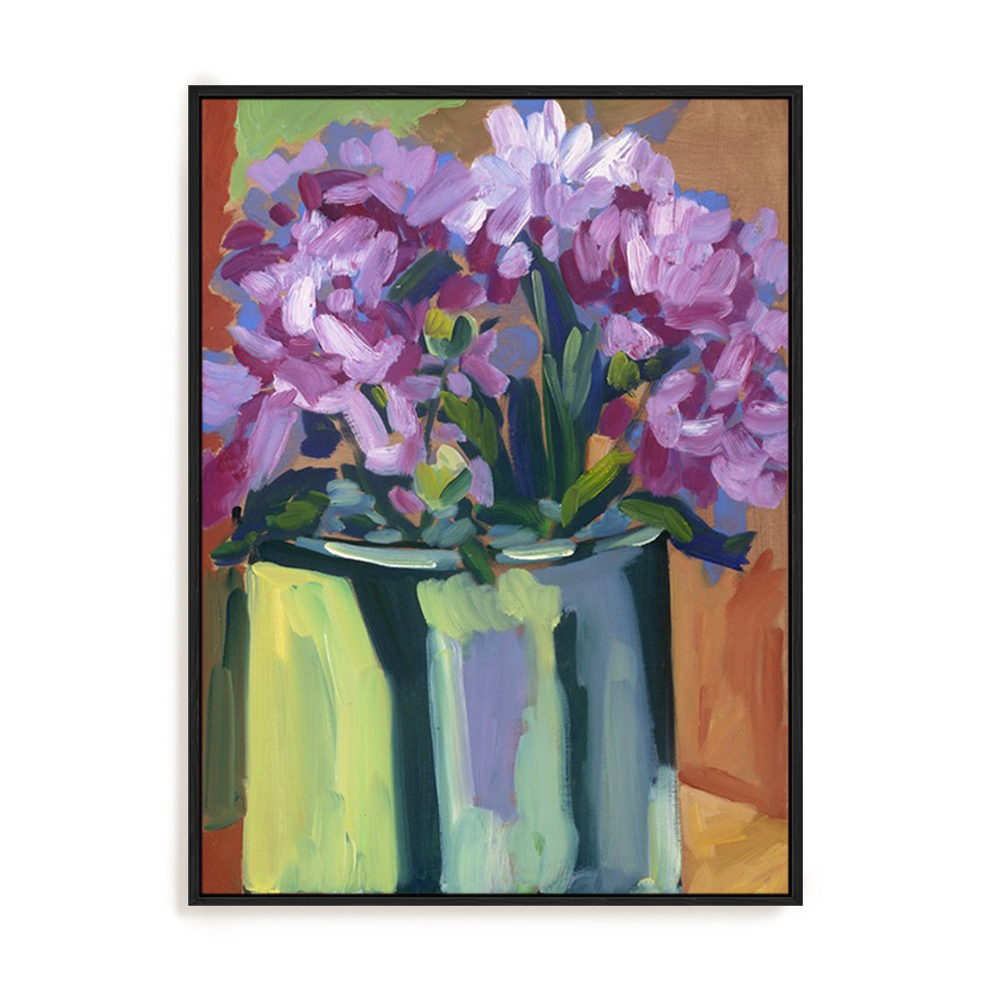 Violet Spring Flowers IV Wall Art