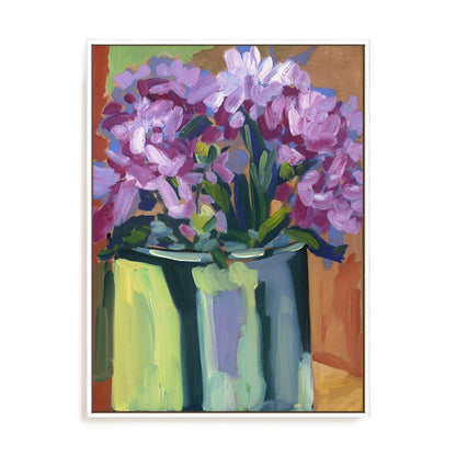 Violet Spring Flowers IV Wall Art