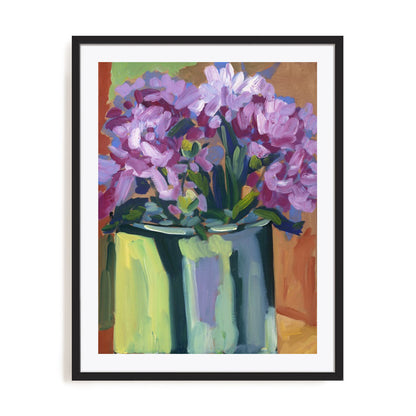 Violet Spring Flowers IV Wall Art