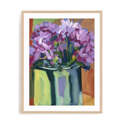 Violet Spring Flowers IV Wall Art