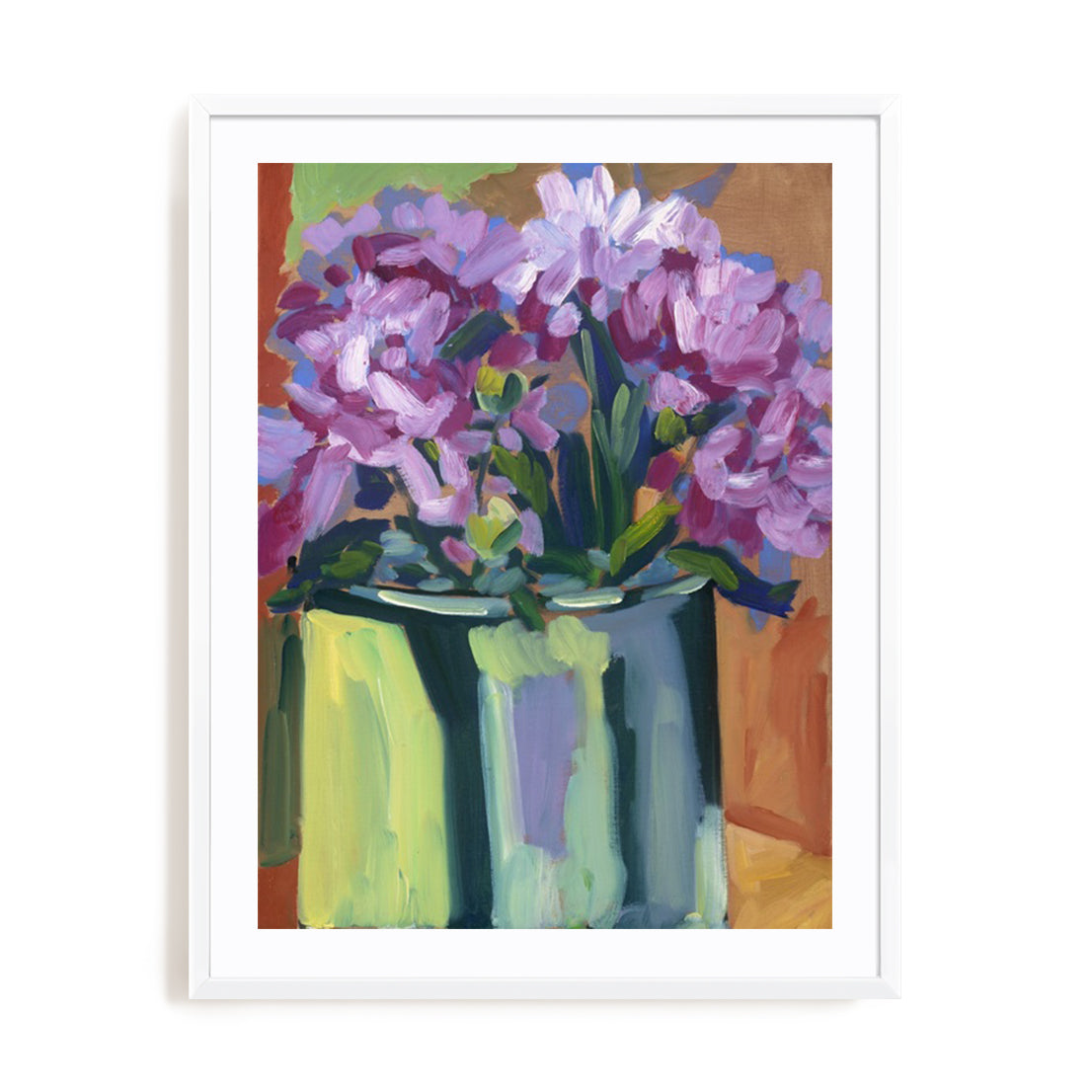 Violet Spring Flowers IV Wall Art