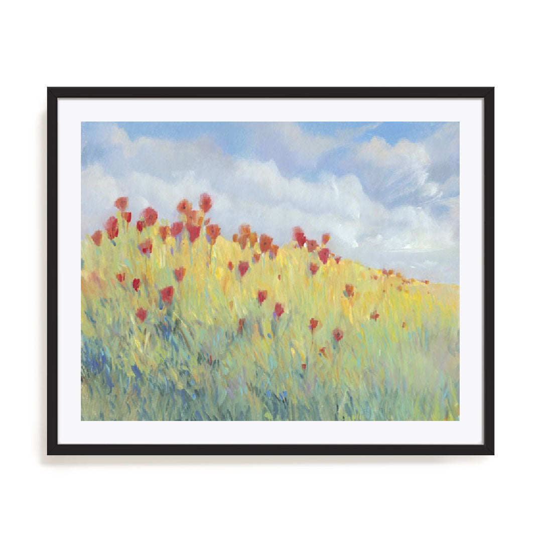 Summer Breeze Meadow I Wall Art