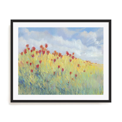 Summer Breeze Meadow I Wall Art