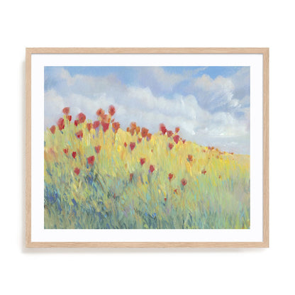 Summer Breeze Meadow I Wall Art