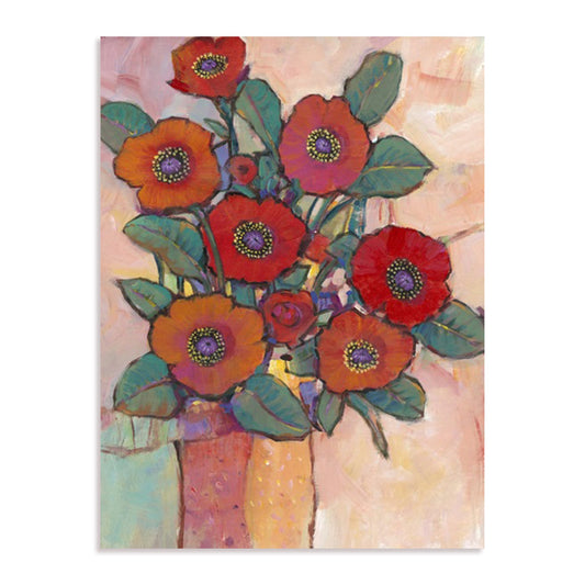 Poppies in a Vase I