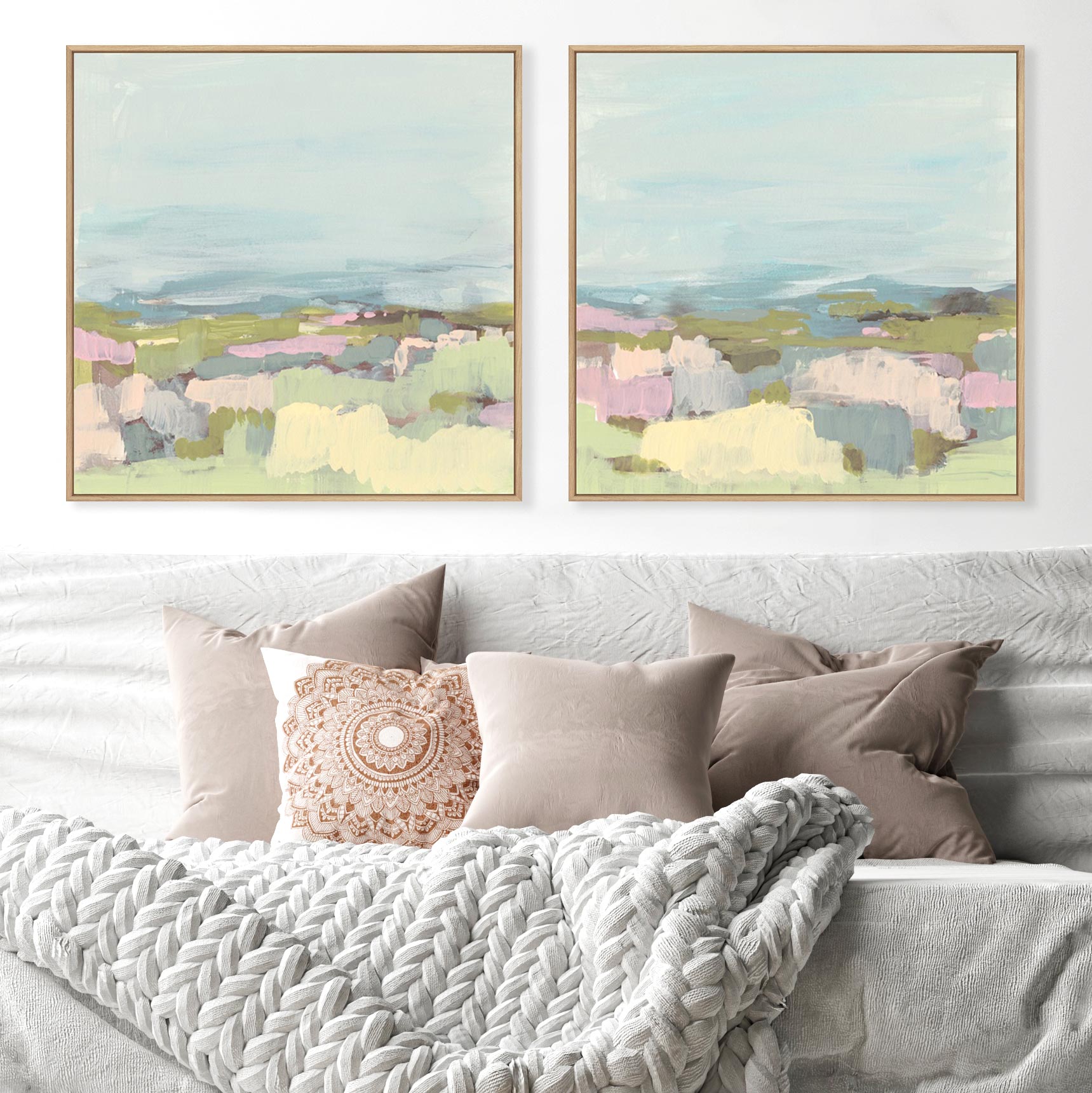 Sweet Scape I and II Wall Art