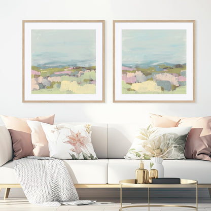 Sweet Scape I and II Wall Art