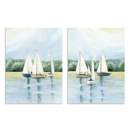 Afternoon Sail I and II Wall Art