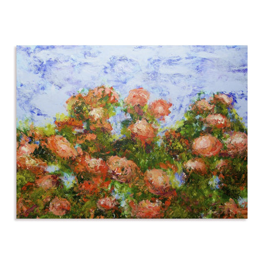 Red Ribbon Roses Wall Art