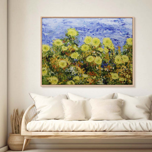 Storm over Summer Garden Wall Art