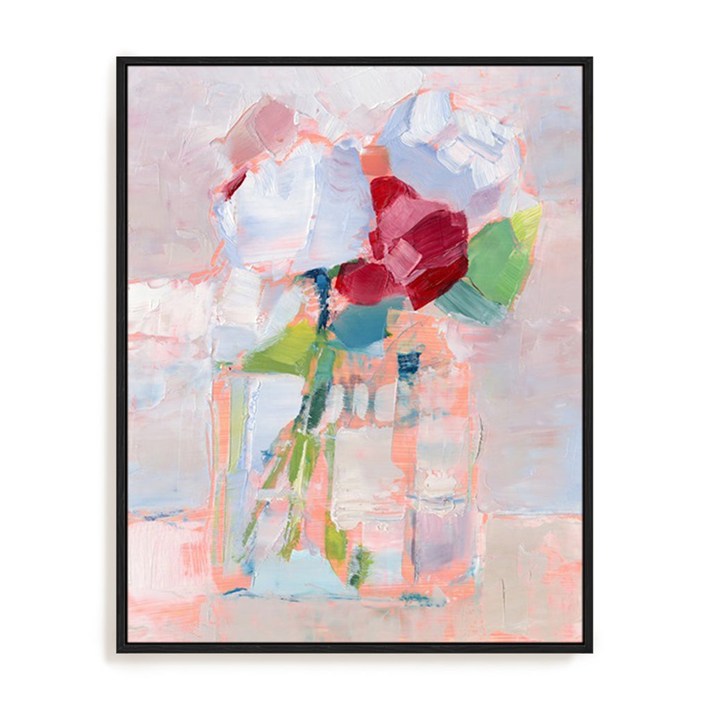 Abstract Flowers in Vase I