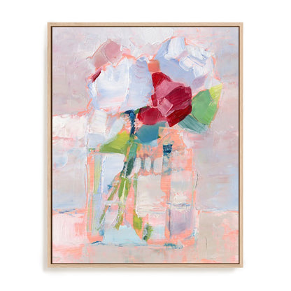 Abstract Flowers in Vase I