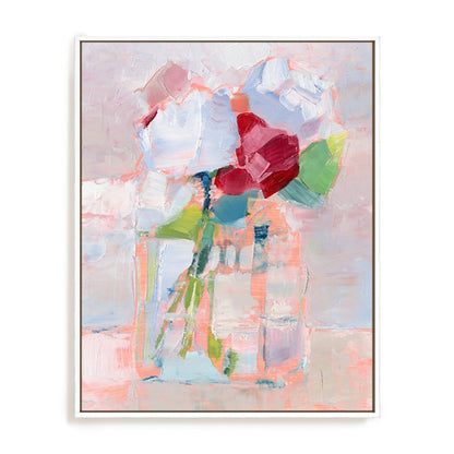 Abstract Flowers in Vase I