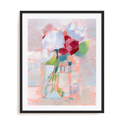 Abstract Flowers in Vase I