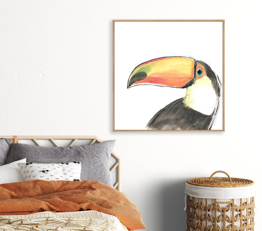 Tropical Bird Portrait III Wall Art