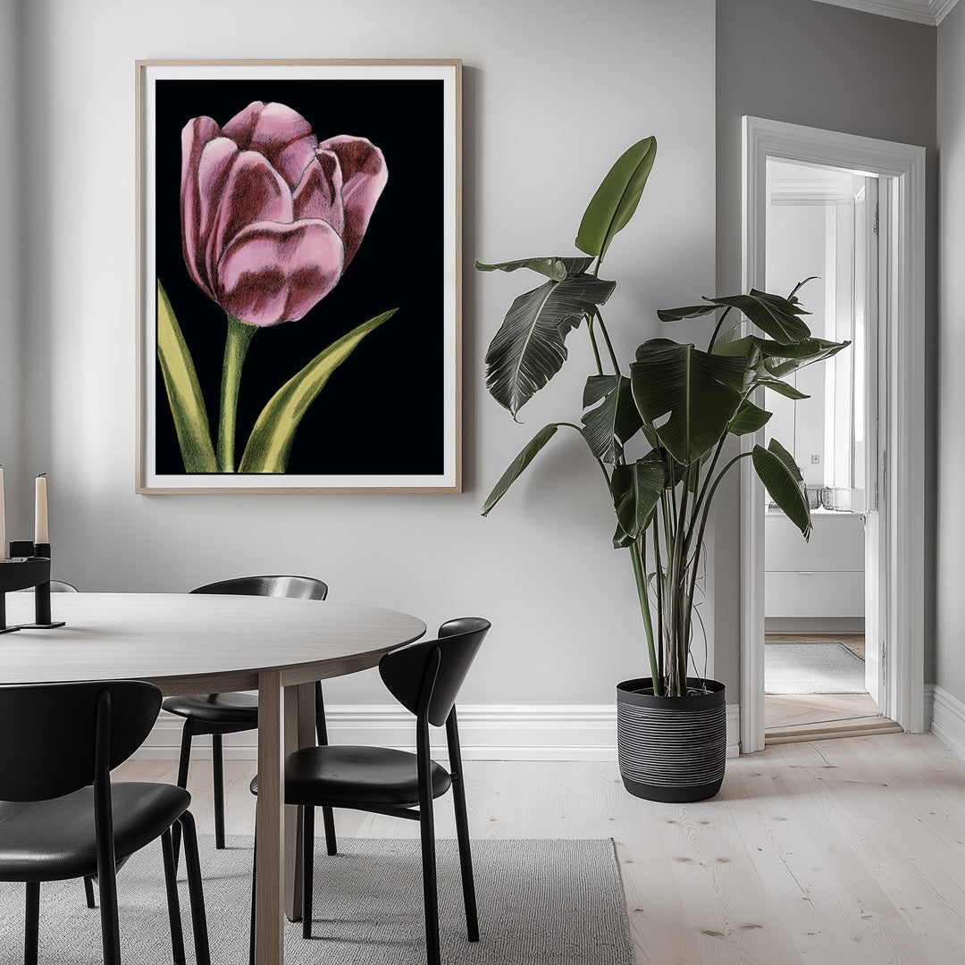 Vibrant Tulips III Wall Art