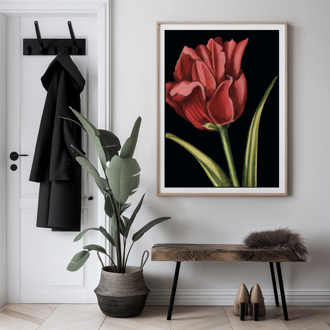 Vibrant Tulips IV Wall Art