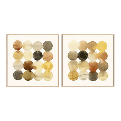 Spherical Sunlight I and II Wall Art