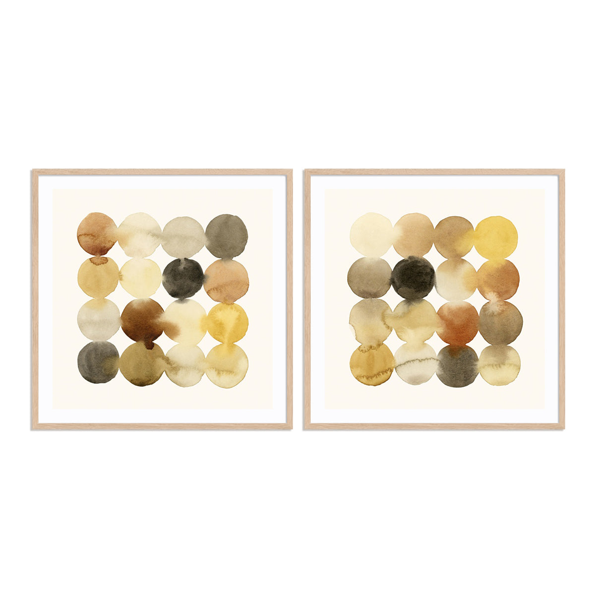 Spherical Sunlight I and II Wall Art