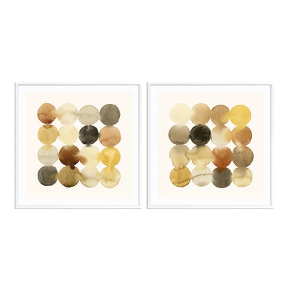 Spherical Sunlight I and II Wall Art