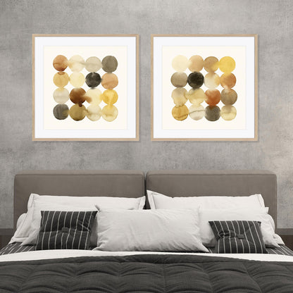 Spherical Sunlight I and II Wall Art