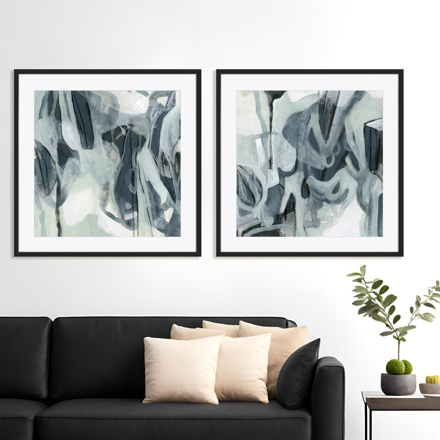 Neural Network I and II Wall Art