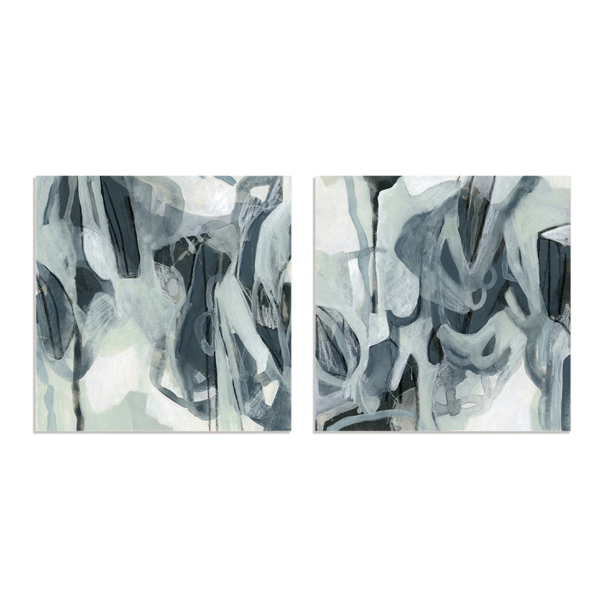 Neural Network I and II Wall Art