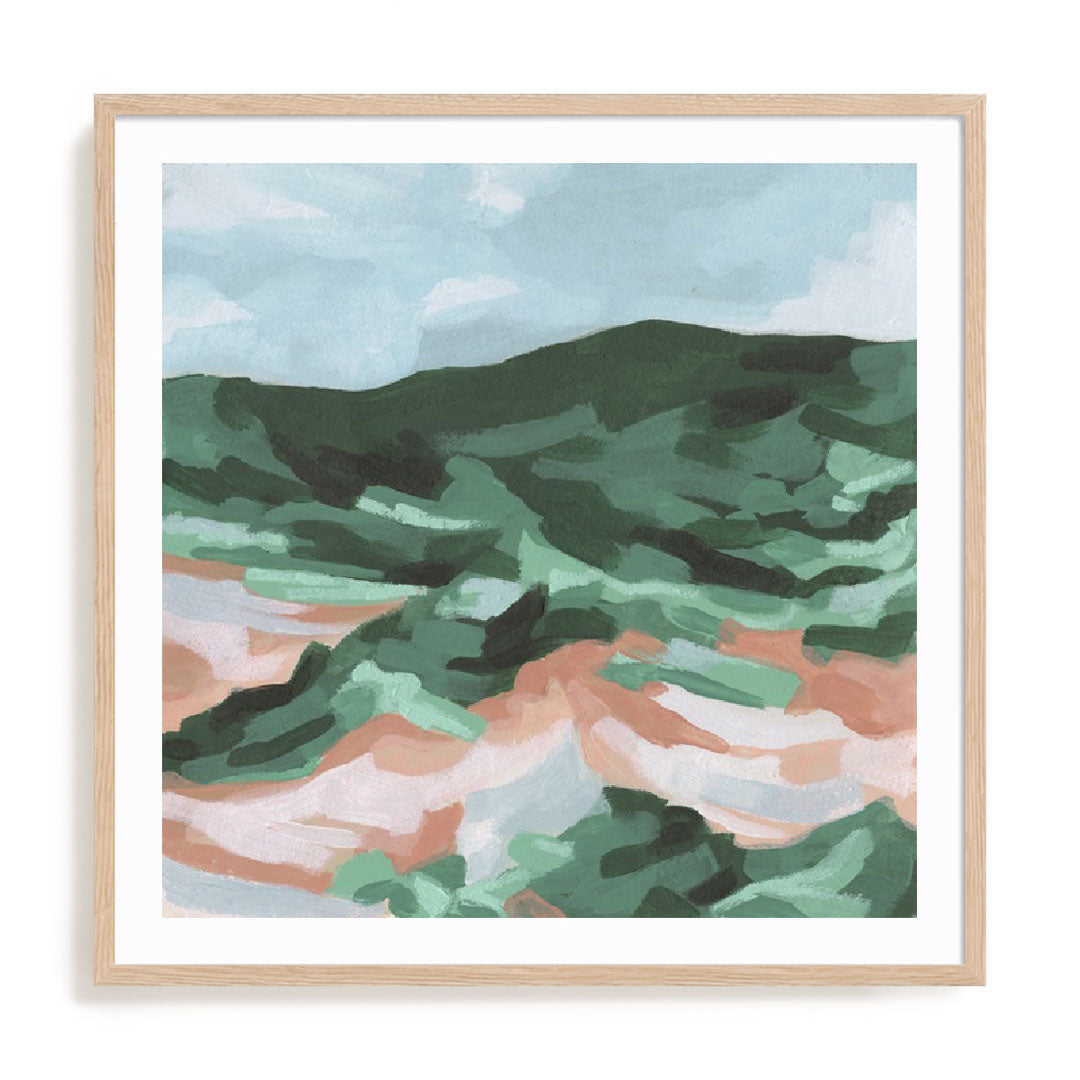 Seafoam Hills II Wall Art