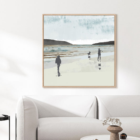 Beach Walking I Wall Art