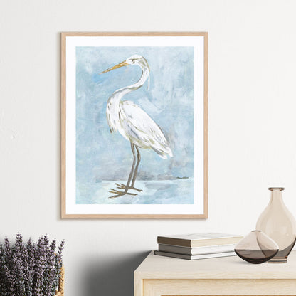 Snowy Egret I Wall Art