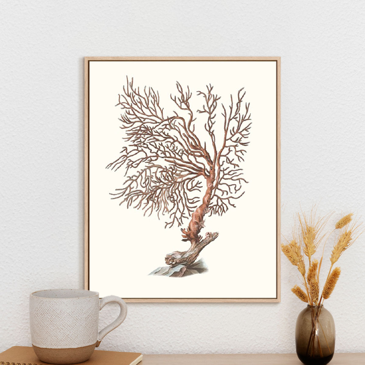 Terra Cotta Coral I Wall Art