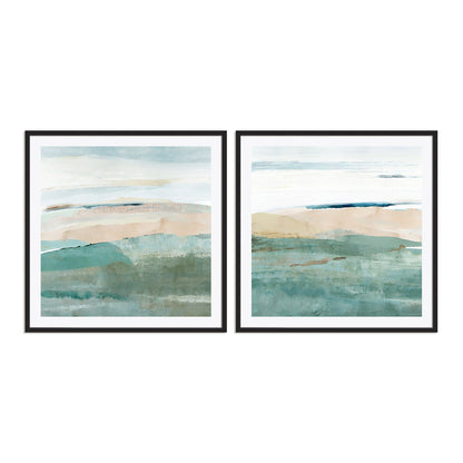 Allonby Squares I and II Wall Art